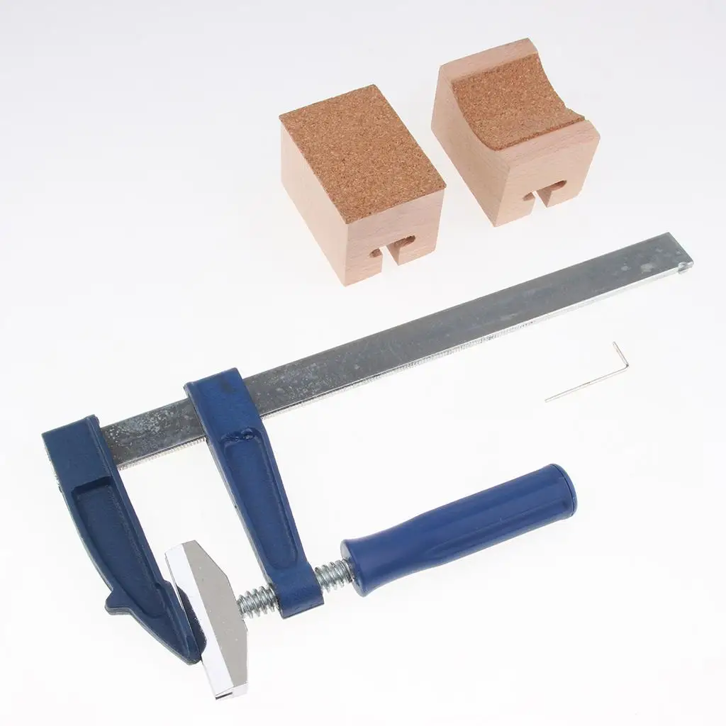 32 X 14 Cm Metal Fret Insert Luthier Pressing Tool with 2 Wooden Sound Hole Cauls
32 X 14 Cm Metal Fret Insert Luthier Pressing Tool with 2 Wooden Sound Hole Cauls