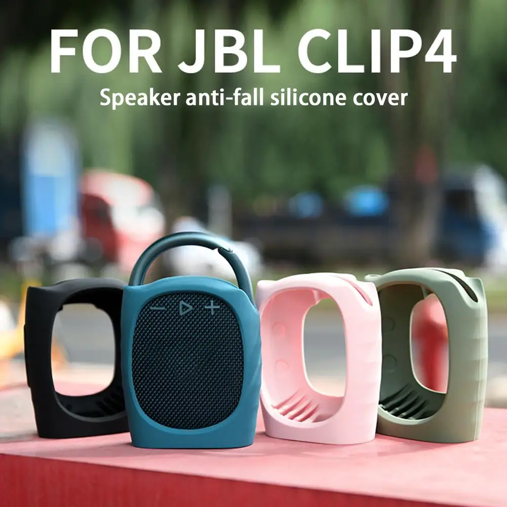1 Pcs Silicone Case Compatible For Jbl CLIP4 Bluetooth-compatible Speaker Anti-fall Protective Sleeve With Strap Carrying Holder
1 Pcs Silicone Case Compatible For Jbl CLIP4 Bluetooth-compatible Speaker Anti-fall Protective Sleeve With Strap Carrying Holder