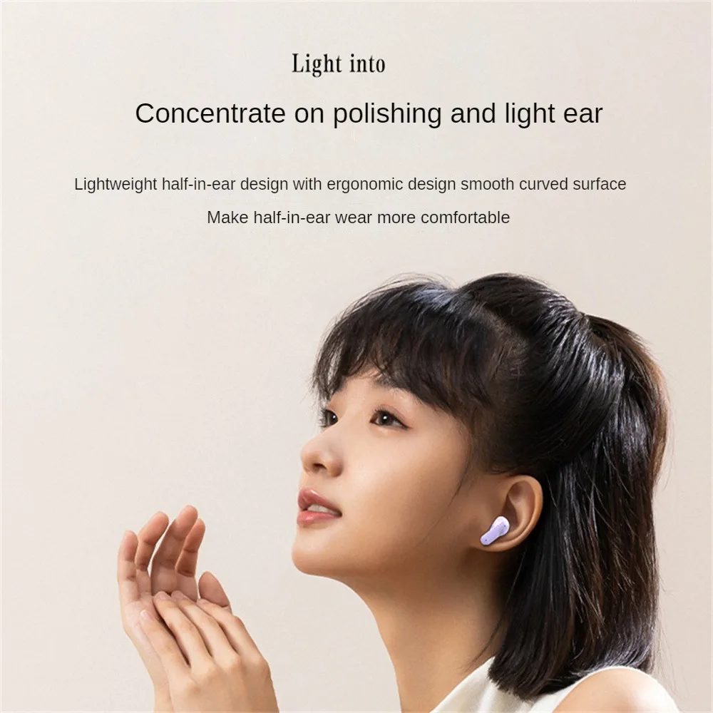 Hd Gaming Headset Wireless Earbuds Waterproof Cute For Iphone Semi-in-ear Earphone -compatible Noise Reduction
Hd Gaming Headset Wireless Earbuds Waterproof Cute For Iphone Semi-in-ear Earphone -compatible Noise Reduction