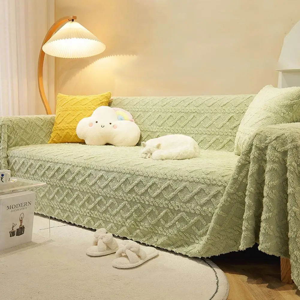 Short Plush Thick Sofa Cover Color Sofa Cover Anti Couch Dust Slip Skin Covers Washable Anti Sofa Friendly Cover Blan M7l5
Short Plush Thick Sofa Cover Color Sofa Cover Anti Couch Dust Slip Skin Covers Washable Anti Sofa Friendly Cover Blan M7l5