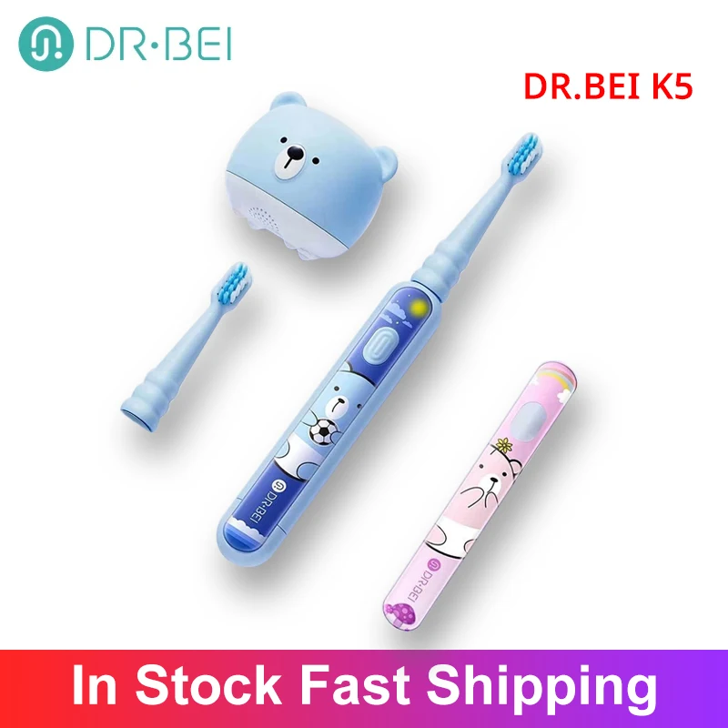 Оригинальная детская звуковая электрическая зубная щетка DR.BEI K5, водонепроницаемая IPX7 зубная щетка 19800 об/мин, 30 дней в режиме ожидания, зубная щетка для детей
Оригинальная детская звуковая электрическая зубная щетка DR.BEI K5, водонепроницаемая IPX7 зубная щетка 19800 об/мин, 30 дней в режиме ожидания, зубная щетка для детей