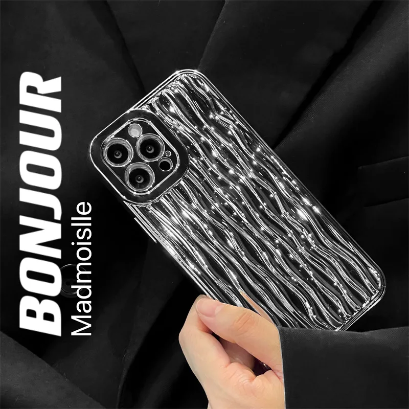 Creative Simple Water Ripple Phone Case Cover for IPhone 11 12 13 14 Pro X XR XS Max Shockproof Case for IPhone 14 Cases
Creative Simple Water Ripple Phone Case Cover for IPhone 11 12 13 14 Pro X XR XS Max Shockproof Case for IPhone 14 Cases