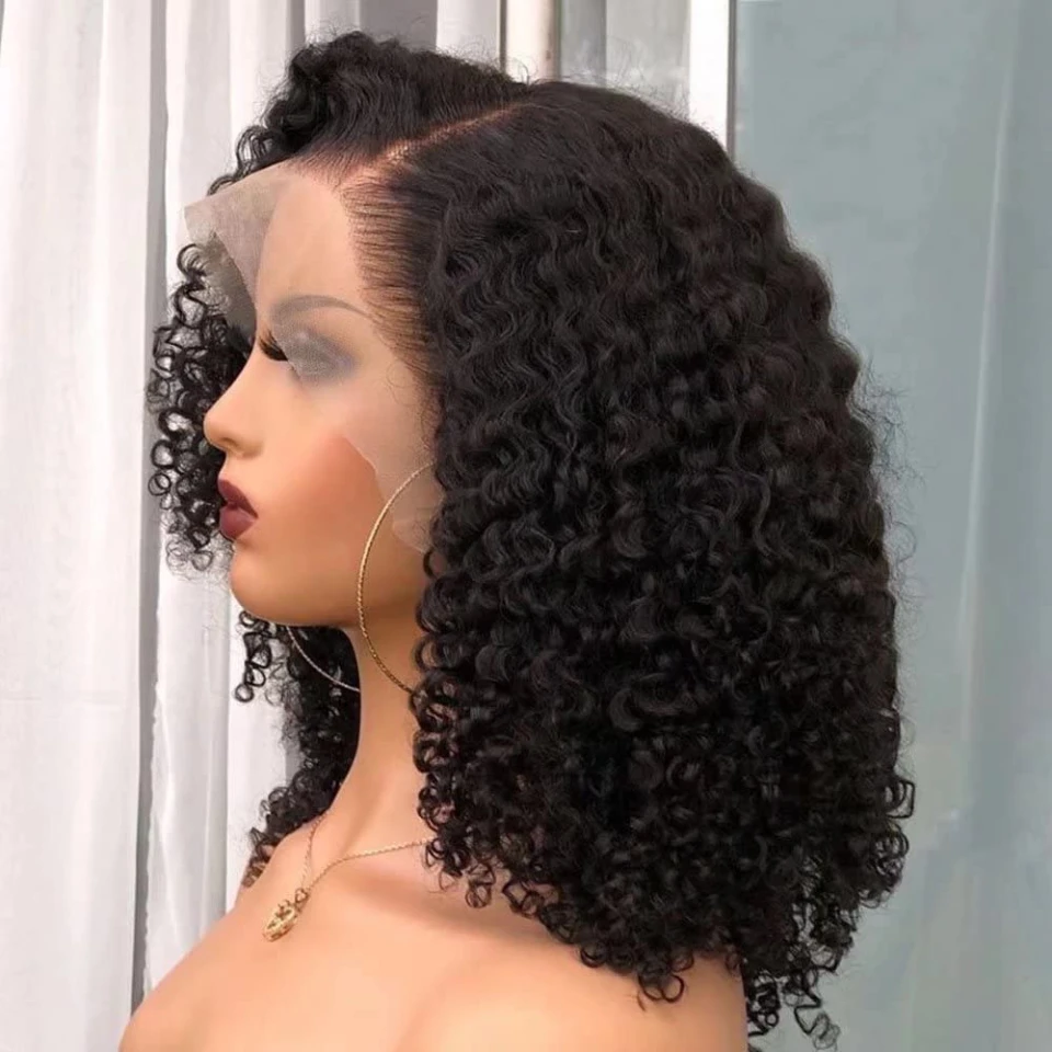 Brazilian Deep Wave 13x4 Lace Bob Wigs Pre Plucked With Baby Hair Human Hair Wigs Deep Curly Short 4x4 Lace Wig Black Women
Brazilian Deep Wave 13x4 Lace Bob Wigs Pre Plucked With Baby Hair Human Hair Wigs Deep Curly Short 4x4 Lace Wig Black Women