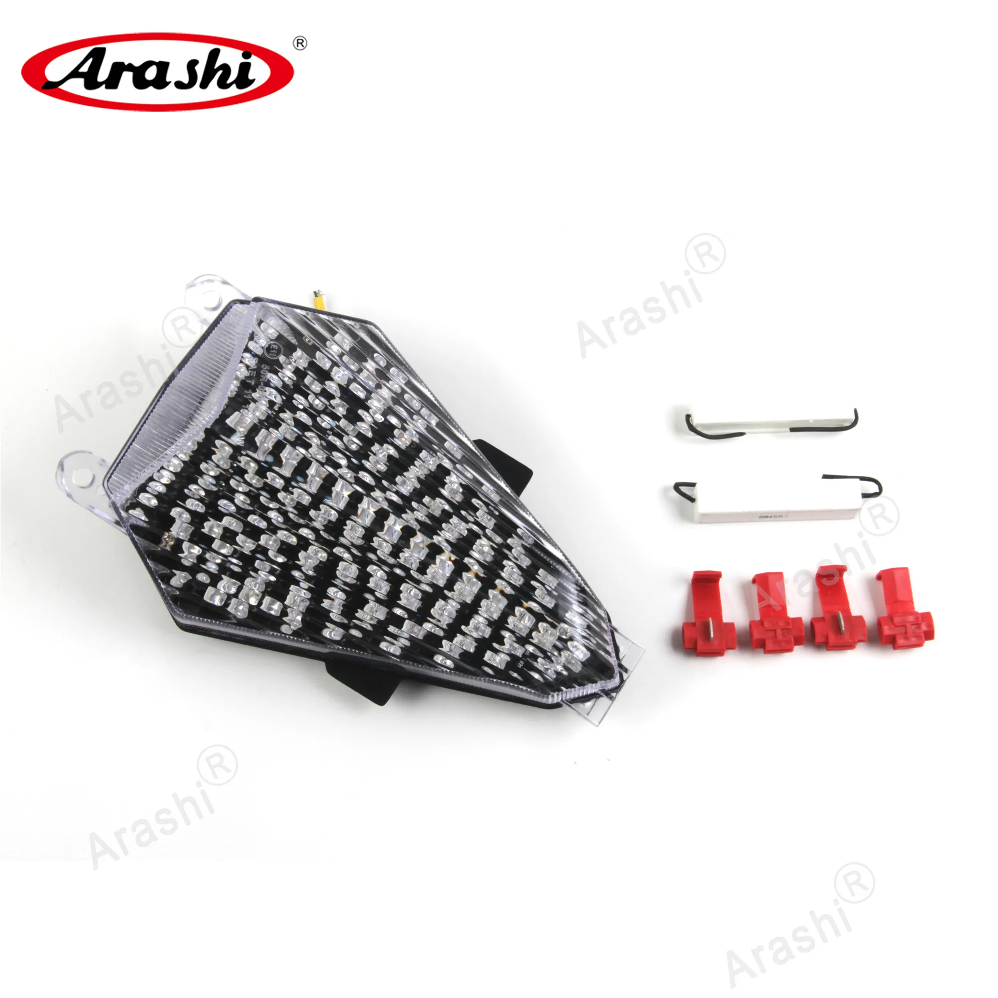 

Arashi Rear Stop Taillight For YAMAHA YZFR6 YZF-R6 YZF R6 R 6 2006 2007 Brake Turn Signals 3-in-1 Integrated LED Tail Light Lamp