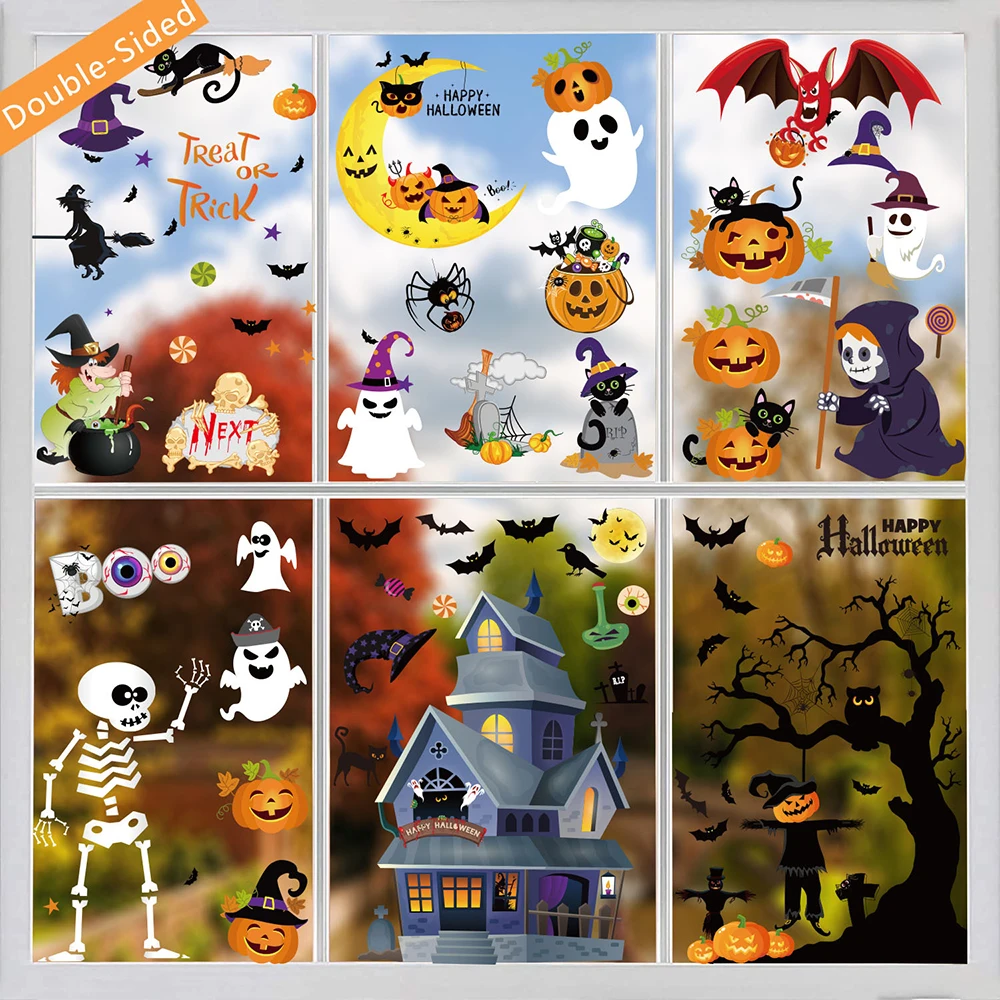 Halloween Pumpkin Wall Sticker Glass Window Sticker Witch Pumpkin Window Sticker Halloween Party Home Bar Wall Sticker
Halloween Pumpkin Wall Sticker Glass Window Sticker Witch Pumpkin Window Sticker Halloween Party Home Bar Wall Sticker