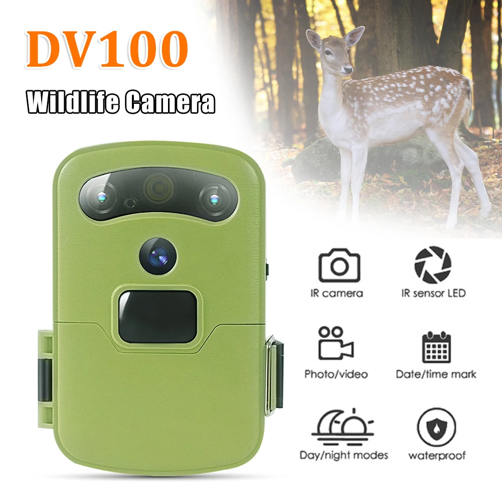 Outdoor Trail Camera Infrared Night Vision Motion Activated Hunting Camera 0.5S Trigger IP66 Waterproof Wildlife Tracking Camera
Outdoor Trail Camera Infrared Night Vision Motion Activated Hunting Camera 0.5S Trigger IP66 Waterproof Wildlife Tracking Camera