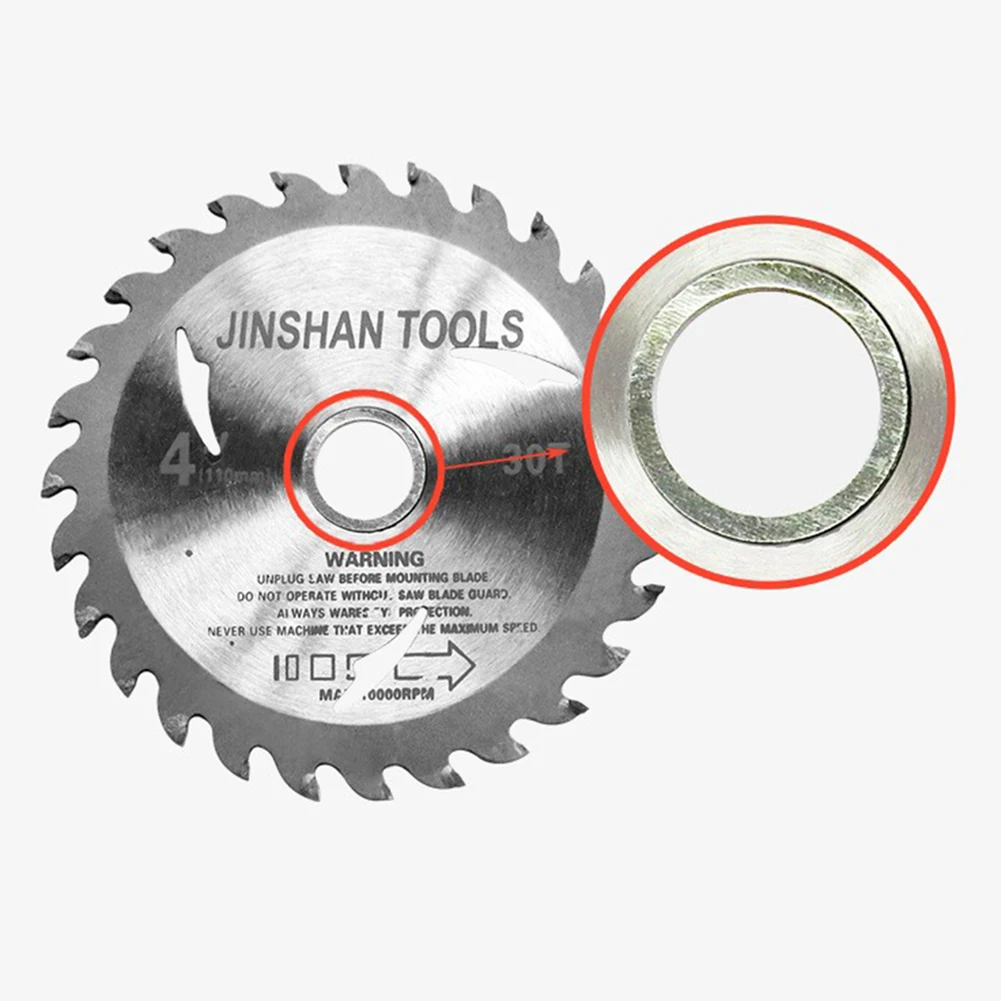 Accessories Circular Saw Ring Exhibition Hall 6Pcs Set Adapter Ring Conversion Washers Mitre Saw Silver Useful
Accessories Circular Saw Ring Exhibition Hall 6Pcs Set Adapter Ring Conversion Washers Mitre Saw Silver Useful