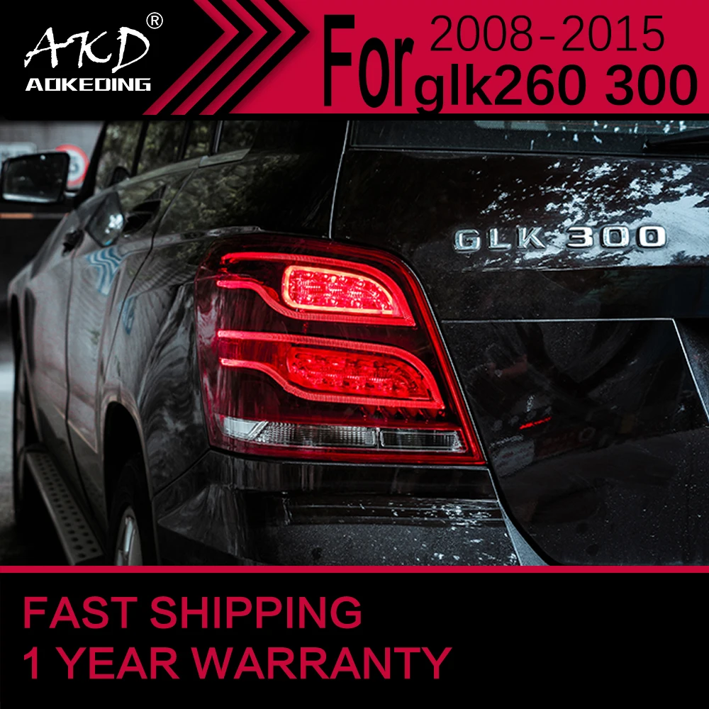 Car Lights for Benz GLK LED Tail Light 2008-2015 GLK260 GLK300 Rear Stop Lamp Brake Signal DRL Reverse Automotive Accessories
Car Lights for Benz GLK LED Tail Light 2008-2015 GLK260 GLK300 Rear Stop Lamp Brake Signal DRL Reverse Automotive Accessories