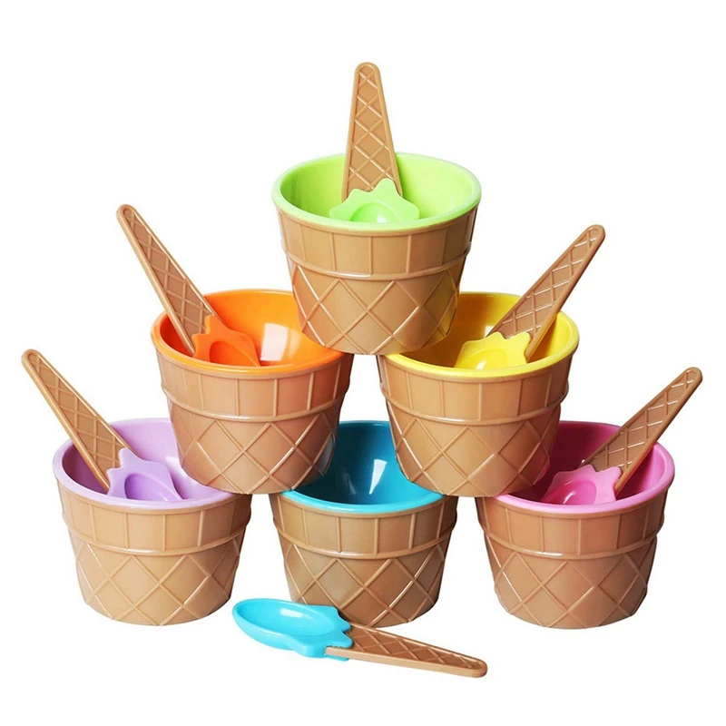 30Pcs Ice Cream Bowl Set Different Color Ice Cream Spoon Bowl Tableware Set Creative Children Cartoon Bowl
30Pcs Ice Cream Bowl Set Different Color Ice Cream Spoon Bowl Tableware Set Creative Children Cartoon Bowl