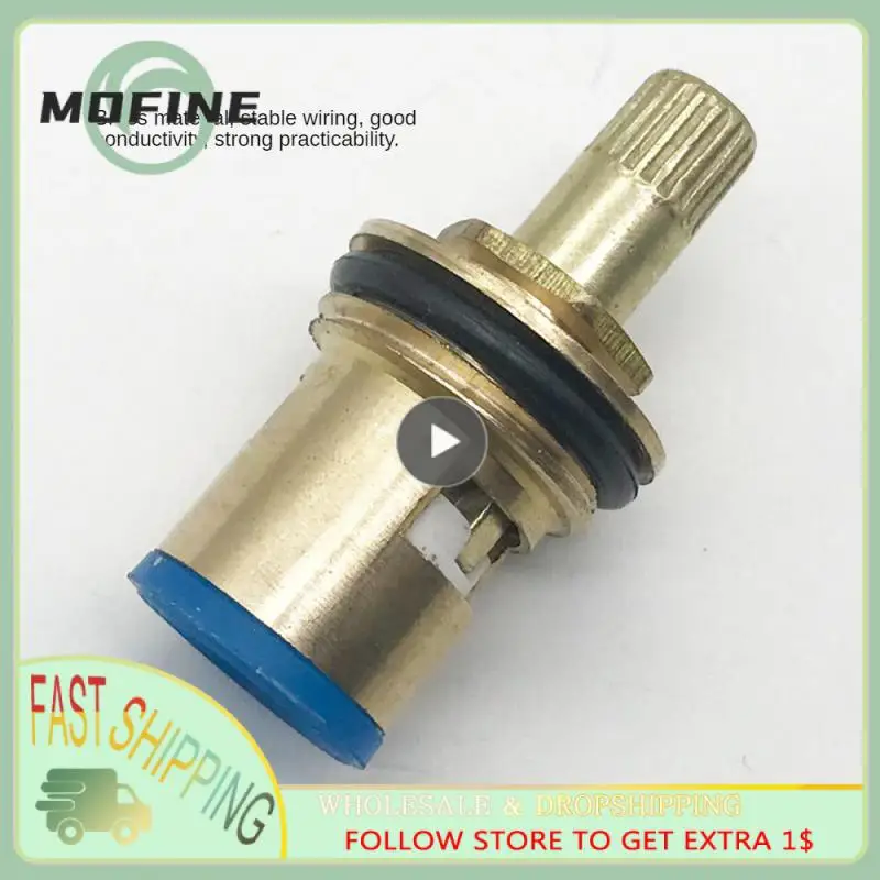 Tap Valve Faucet Angle Valve Core Quick Opening Faucet Nozzle Single Cooling Ceramic Core Hot Cold Water Mixer Valve Core
Tap Valve Faucet Angle Valve Core Quick Opening Faucet Nozzle Single Cooling Ceramic Core Hot Cold Water Mixer Valve Core