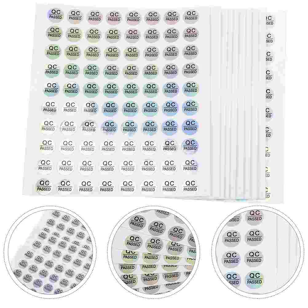 1600Pcs QC Passed Stickers Adhesive Warehouse Tested Labels Inventory Quality Controlling Check
1600Pcs QC Passed Stickers Adhesive Warehouse Tested Labels Inventory Quality Controlling Check