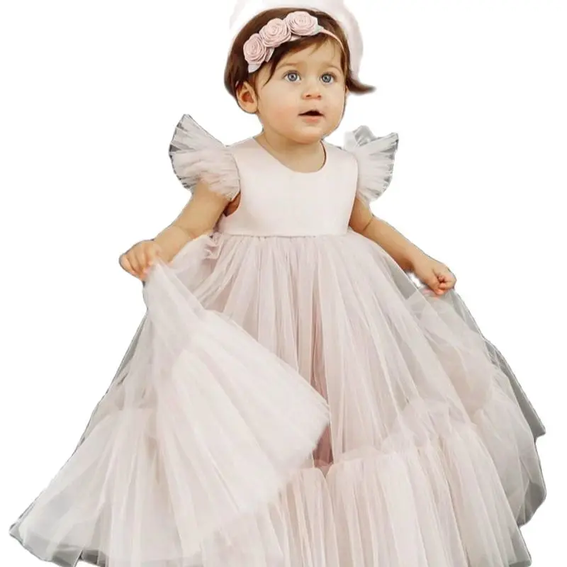 Elegant Flower Girl Dresses Jewel A-line Tulle Stain Little Girl Birthday Dresses Kids Communion Pageant Party Gowns
Elegant Flower Girl Dresses Jewel A-line Tulle Stain Little Girl Birthday Dresses Kids Communion Pageant Party Gowns