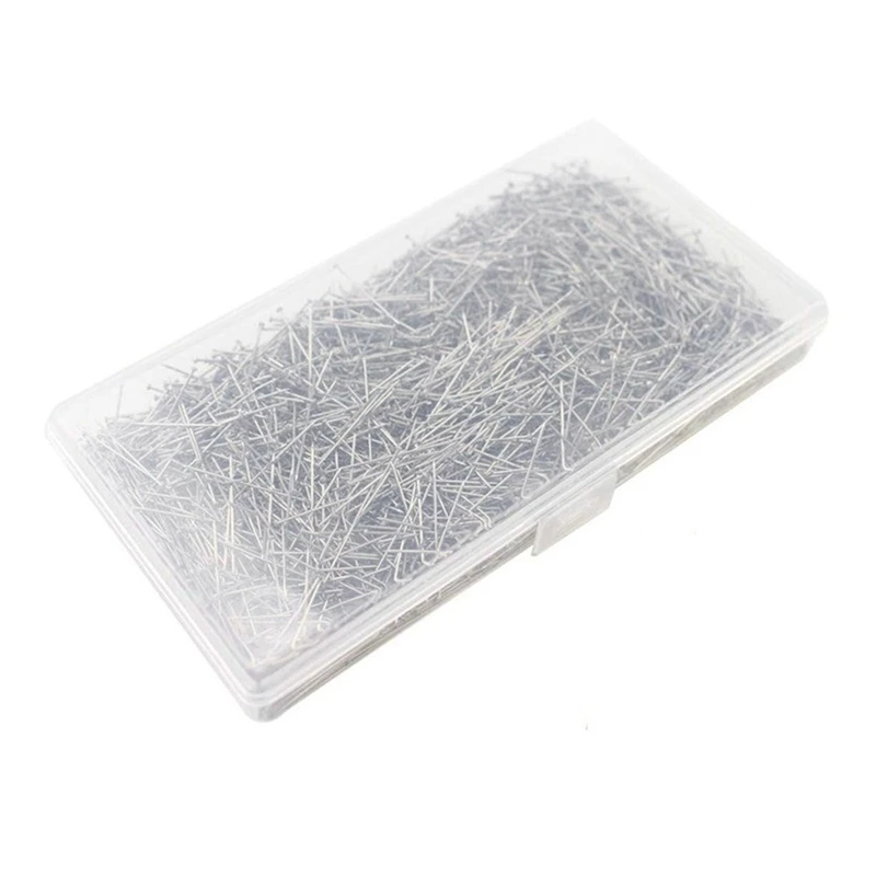 2000 Pieces Sewing Pins Head Pins Fine Satin Pin Straight For Dressmaker Jewelry Craft Sewing Projects(1Inch)
2000 Pieces Sewing Pins Head Pins Fine Satin Pin Straight For Dressmaker Jewelry Craft Sewing Projects(1Inch)