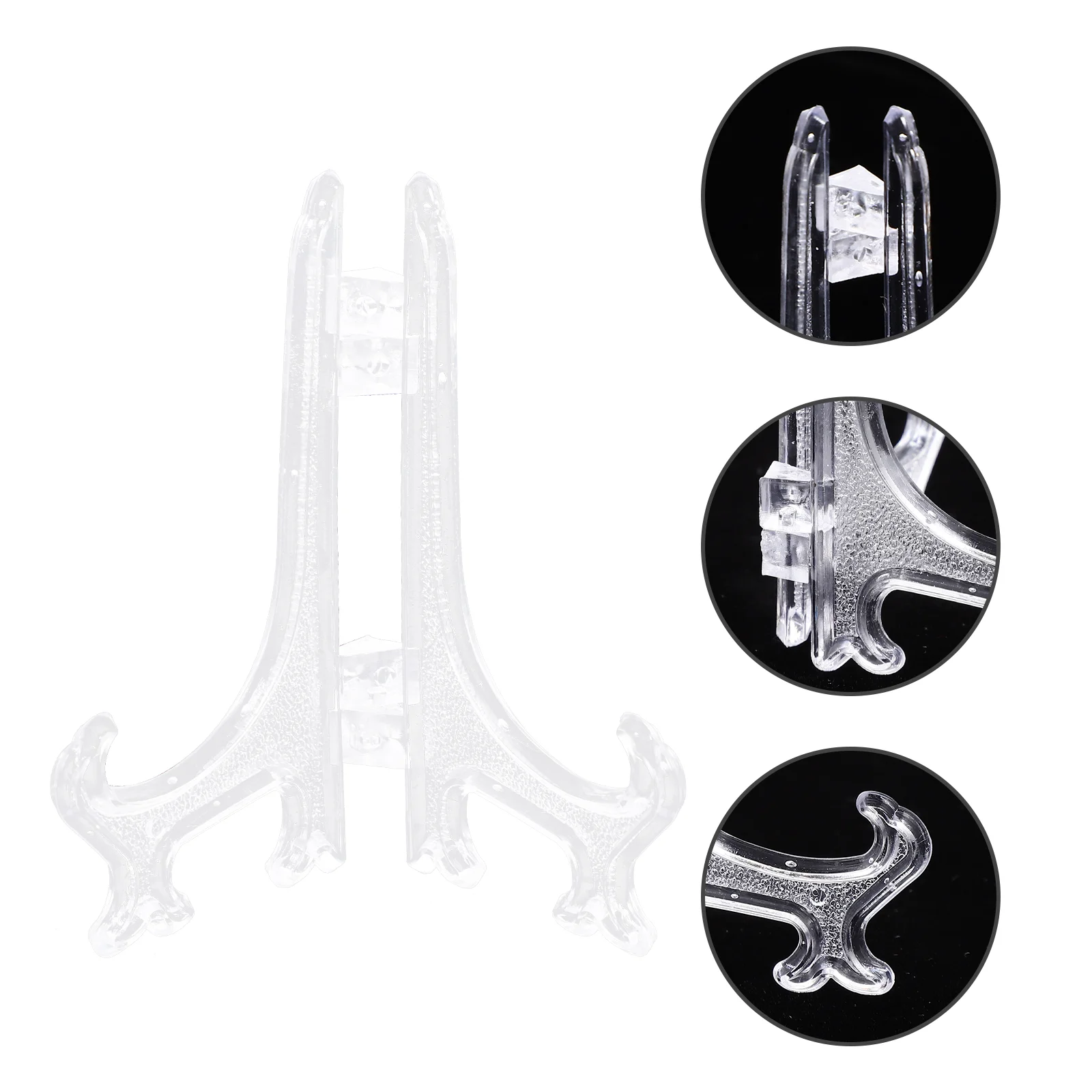 12 Pcs Plate Stands Holders Easels Photo Clip Book Display Tabletop Folding Bracket Magazine Showing
12 Pcs Plate Stands Holders Easels Photo Clip Book Display Tabletop Folding Bracket Magazine Showing