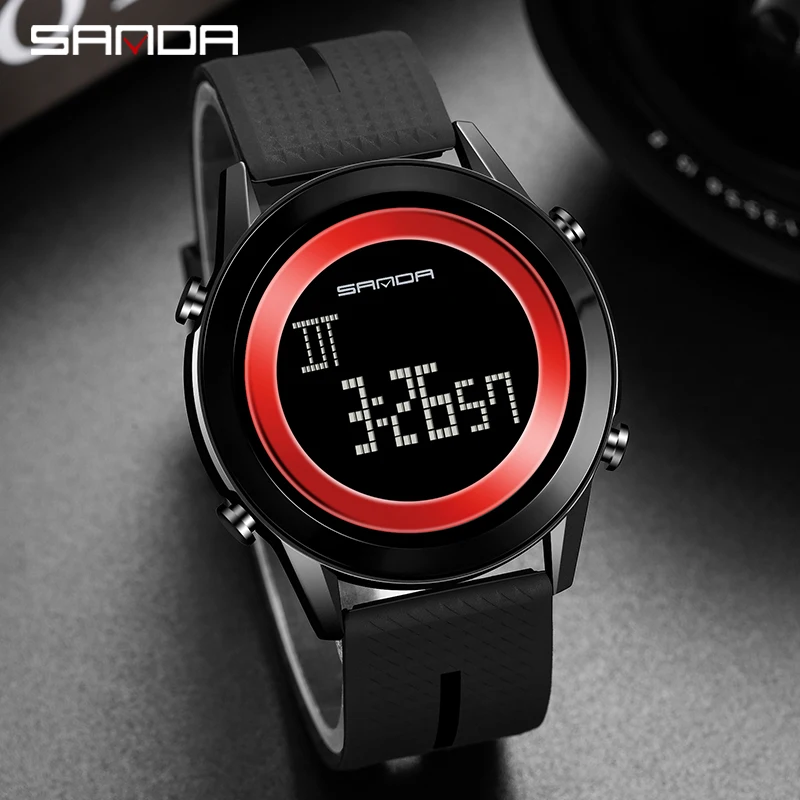 SANDA Fashion Trend Mens Sports Watch Multifunction Dial Luminous 50M Waterproof Electronic Watch Watches Gift Relogio Masculino
SANDA Fashion Trend Mens Sports Watch Multifunction Dial Luminous 50M Waterproof Electronic Watch Watches Gift Relogio Masculino