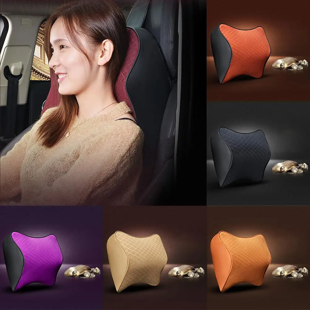 Car Neck Pillow Adjustable Memory Cotton Car Headrest Neck Rest Protection Seat Cushion Pillow Car Interior Accessories
Car Neck Pillow Adjustable Memory Cotton Car Headrest Neck Rest Protection Seat Cushion Pillow Car Interior Accessories