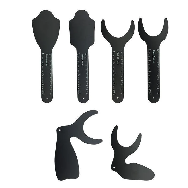 6PCS Dental Photographic Image Board Oral Cheek Black Plate Contrast Autoclavable Dentistry Dental Equipment 6 Size Total
6PCS Dental Photographic Image Board Oral Cheek Black Plate Contrast Autoclavable Dentistry Dental Equipment 6 Size Total