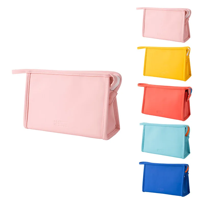 1 Pcs PU Cosmetic Bag Holding Portable Storage Bag Small Fresh Candy Color Girl Heart Storage Bag Handbag Female
1 Pcs PU Cosmetic Bag Holding Portable Storage Bag Small Fresh Candy Color Girl Heart Storage Bag Handbag Female