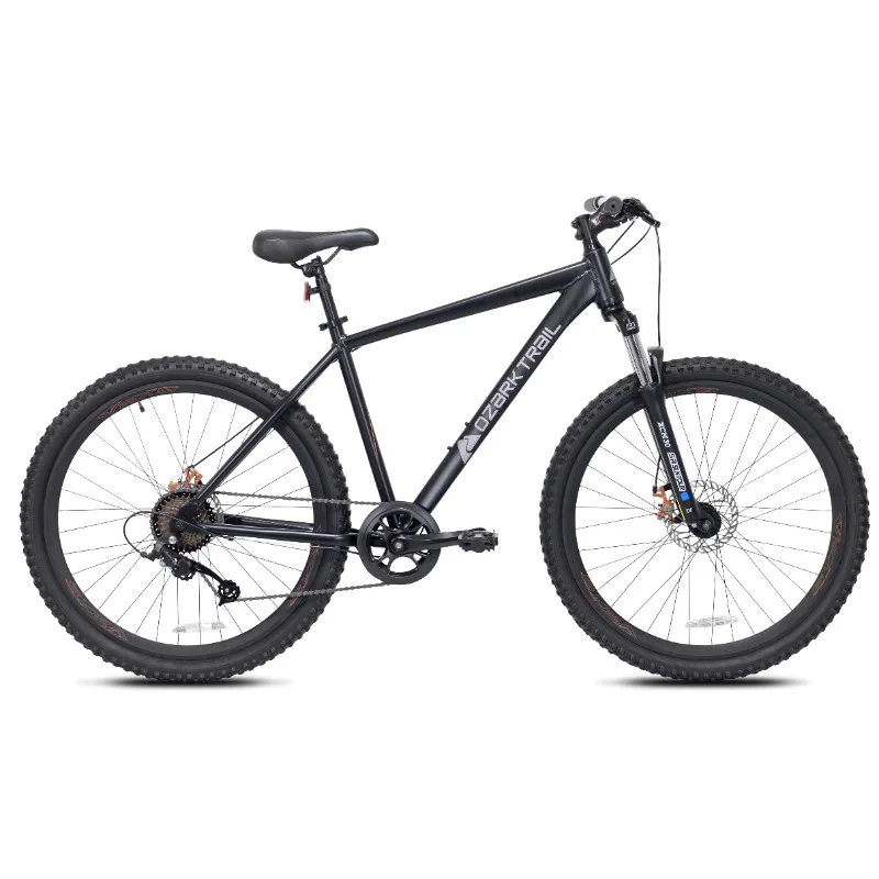 

Горный велосипед Ozark Trail 27,5 Vibe, средний каркас, черный, для взрослых, унисекс