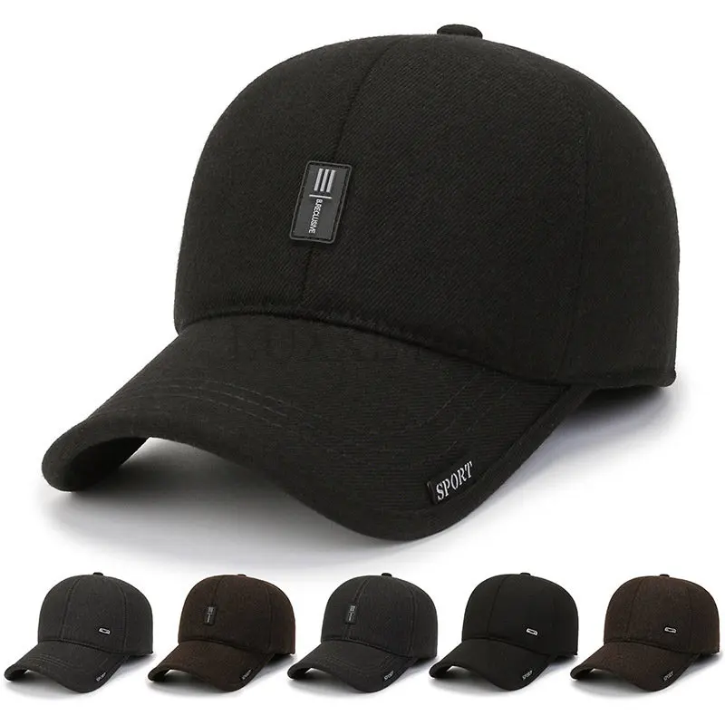 Winter Fashion New Plus Velvet Thick Warm Baseball Cap Men Middle-aged Outdoor with Earmuffs Windproof Ear Protection Hat
Winter Fashion New Plus Velvet Thick Warm Baseball Cap Men Middle-aged Outdoor with Earmuffs Windproof Ear Protection Hat