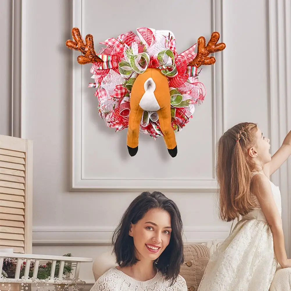 Adorable Excellent Xmas Deer Antler Leg Wreath Hanging Pendant Lightweigt Xmas Garland Easy Installation for Party
Adorable Excellent Xmas Deer Antler Leg Wreath Hanging Pendant Lightweigt Xmas Garland Easy Installation for Party