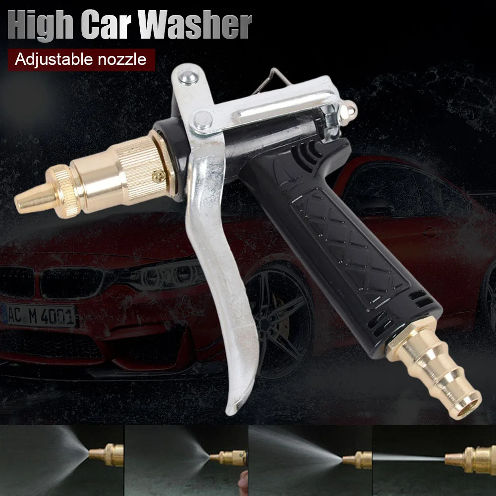 High Pressure Car Washer Gun Adjustable Patterns Car Wash Machine 8mm Water Outlet Quick Car Wash Clean Tool Car Accessories
High Pressure Car Washer Gun Adjustable Patterns Car Wash Machine 8mm Water Outlet Quick Car Wash Clean Tool Car Accessories