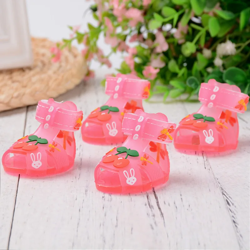 Small Dog Sandals Pet Dog Shoes Summer Shoes Soft Bottom Non-slip Jelly Sandals Rain Shoes Breathable
Small Dog Sandals Pet Dog Shoes Summer Shoes Soft Bottom Non-slip Jelly Sandals Rain Shoes Breathable