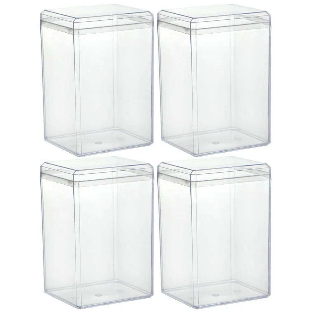 4pcs Transparent Candy Boxes Candy Containers Biscuits Packing Boxes Cookies Storage Boxes Party Treat Boxes 9.5x6.5x5.5cm
4pcs Transparent Candy Boxes Candy Containers Biscuits Packing Boxes Cookies Storage Boxes Party Treat Boxes 9.5x6.5x5.5cm