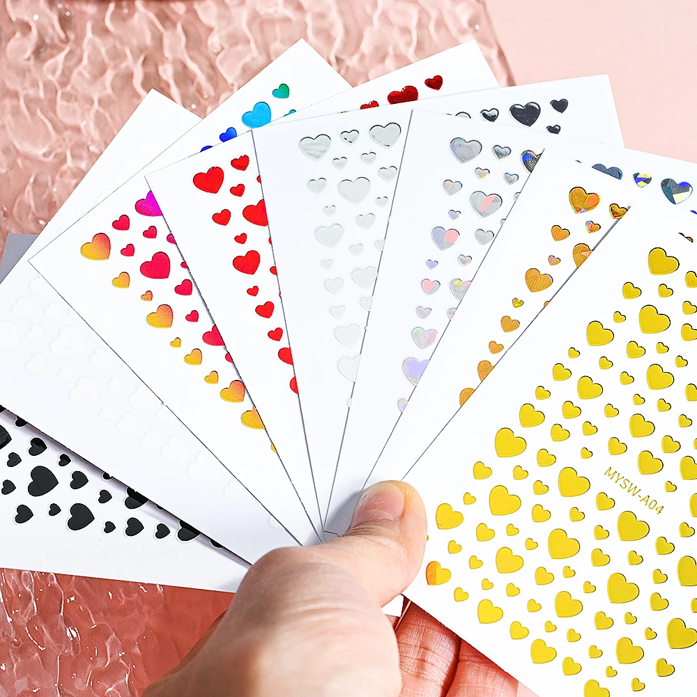 3D Love Heart Nail Art Stickers Set Valentine's Day Heart/Letter/Number/Butterfly Design Sliders Manicure DIY Decals Decoration
3D Love Heart Nail Art Stickers Set Valentine's Day Heart/Letter/Number/Butterfly Design Sliders Manicure DIY Decals Decoration