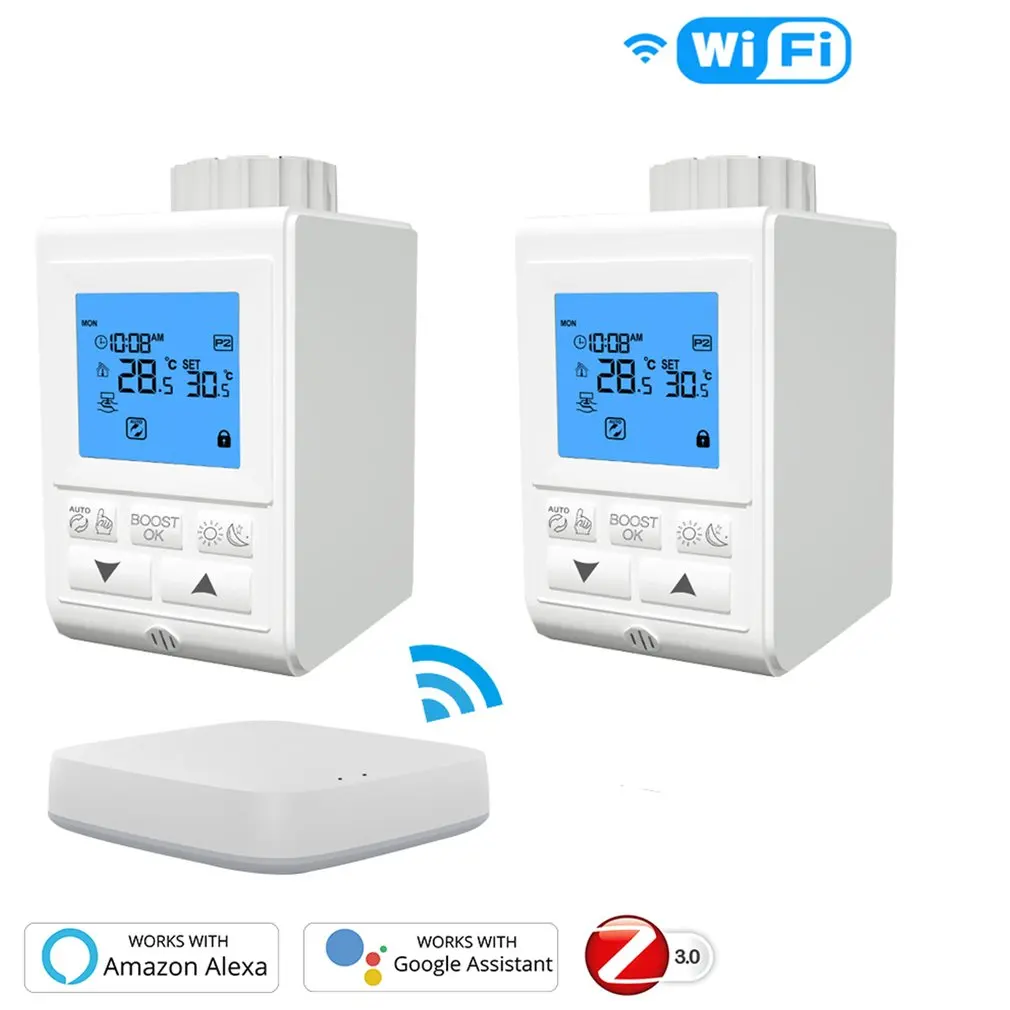 Valve Intelligent Digital Display Temperature Control Adjustable Timing Radiator HY369 Radiators With Zigbee Function Valves
Valve Intelligent Digital Display Temperature Control Adjustable Timing Radiator HY369 Radiators With Zigbee Function Valves