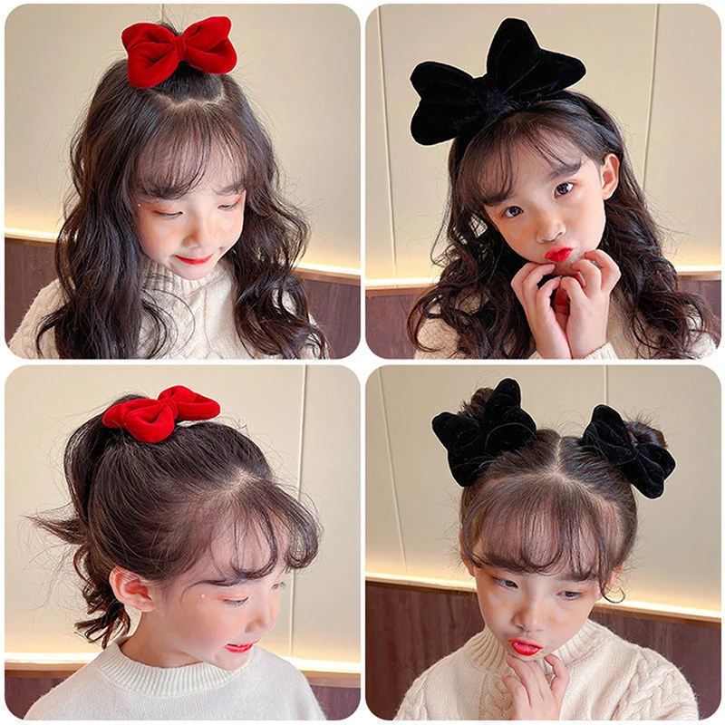 Red Black Velvet Bow Button Headbands Hair Clip For Women Girls Hair Accessories Elastic Band Bands Headbands Children Headdress
Red Black Velvet Bow Button Headbands Hair Clip For Women Girls Hair Accessories Elastic Band Bands Headbands Children Headdress