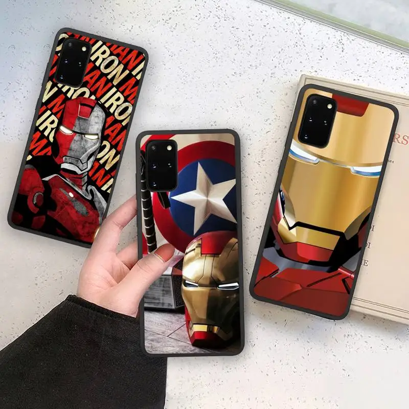 Marvel superhero Iron Man Phone Case Soft For Samsung Galaxy Note20 ultra 7 8 9 10 Plus lite M21 M31S M30S M51 Cover
Marvel superhero Iron Man Phone Case Soft For Samsung Galaxy Note20 ultra 7 8 9 10 Plus lite M21 M31S M30S M51 Cover