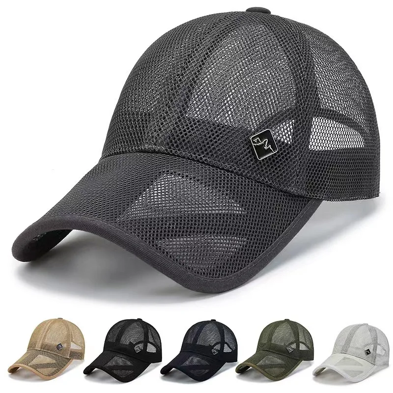 2022 New Men's summer mesh baseball cap breathable cool sun cap for Men fishing cap
2022 New Men's summer mesh baseball cap breathable cool sun cap for Men fishing cap
