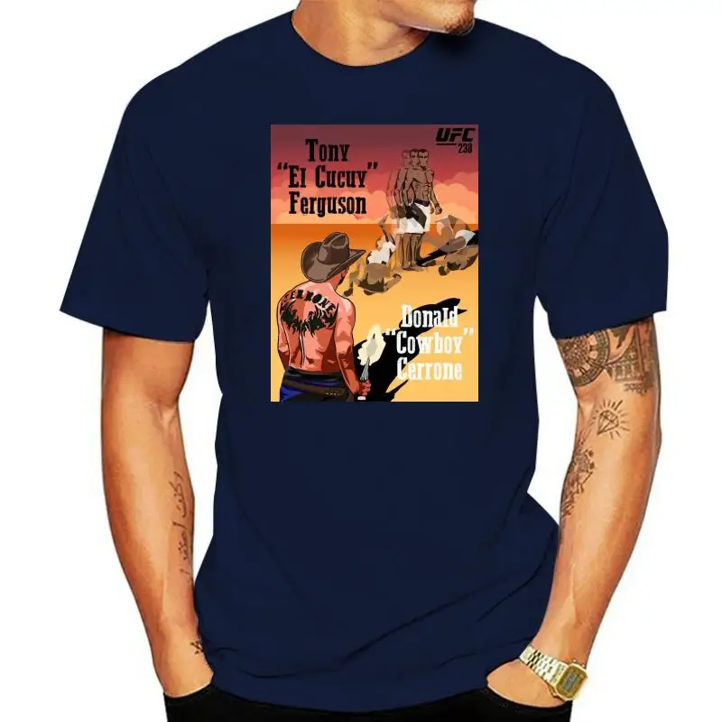 

Men t-shirt Donald Cerrone vs Tony Ferguson poster tshirt Women t shirt