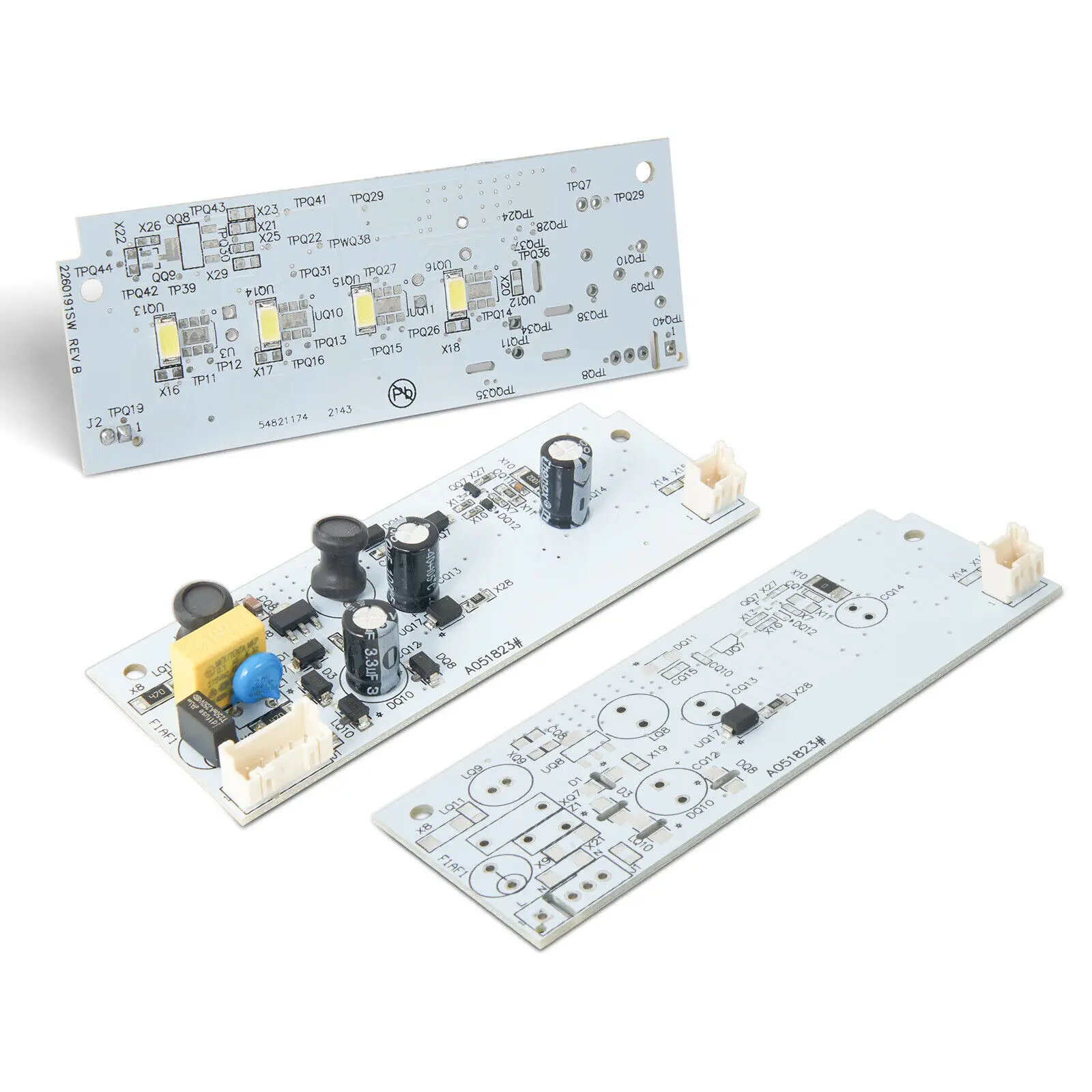 2 * W10515057 плата осветительных приборов + 1 * W10515058 Светодиодный драйвер для гидромассажа Kenmore Maytag
2 * W10515057 плата осветительных приборов + 1 * W10515058 Светодиодный драйвер для гидромассажа Kenmore Maytag