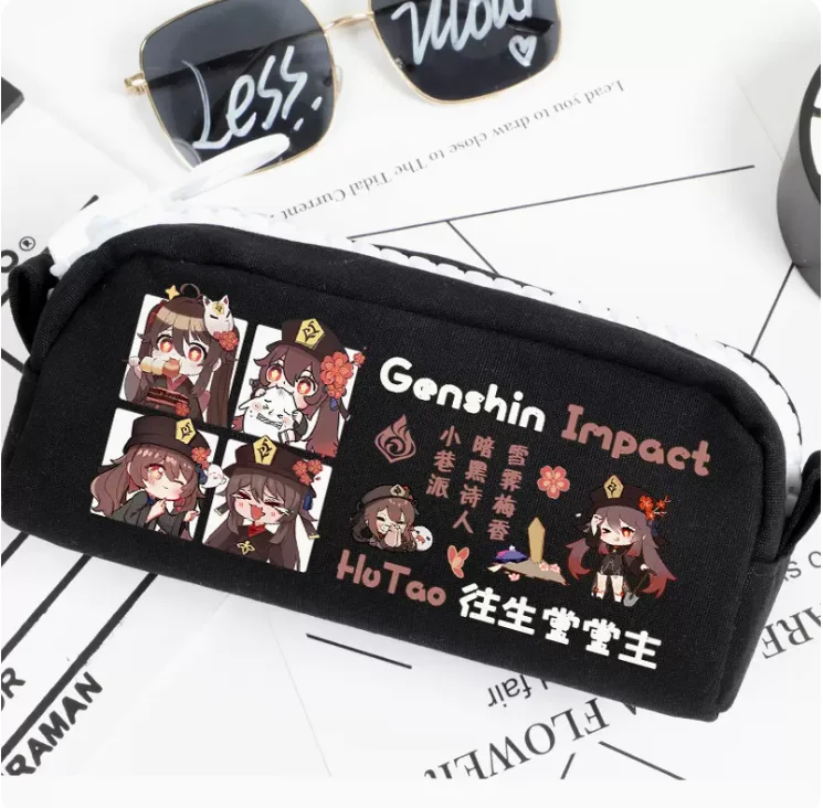 Anime Genshin Impact Hutao Pencil Case Oxford Canvas Storage Bag Pencil Box Pencilcase School Pen Bag 1803
Anime Genshin Impact Hutao Pencil Case Oxford Canvas Storage Bag Pencil Box Pencilcase School Pen Bag 1803