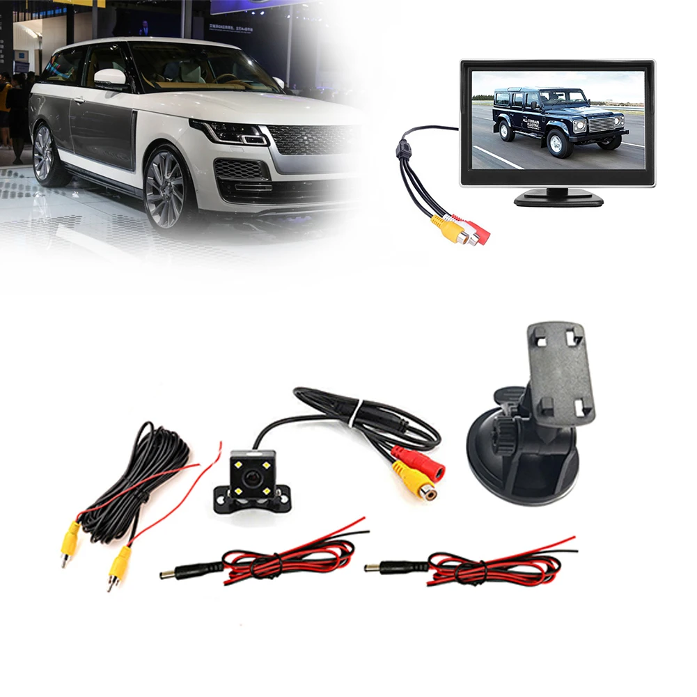 5inch HD TFT LCD Monitor Fit For Car Reverse Rear View Backup Camera DVD VCD DC 9V-36V High-quality LED Light Camera
5inch HD TFT LCD Monitor Fit For Car Reverse Rear View Backup Camera DVD VCD DC 9V-36V High-quality LED Light Camera