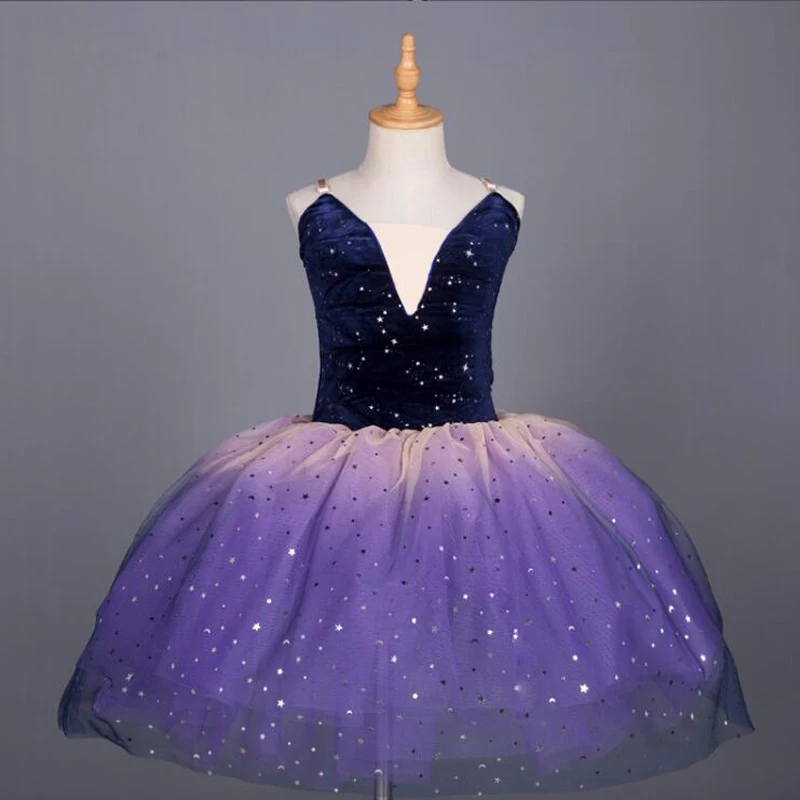 Kids Sequined Romantic Ballet TUTU Dance Dress Children Long Ballerina Dancing Costumes Clothing Teen Girls Tie Dye Party Dress
Kids Sequined Romantic Ballet TUTU Dance Dress Children Long Ballerina Dancing Costumes Clothing Teen Girls Tie Dye Party Dress