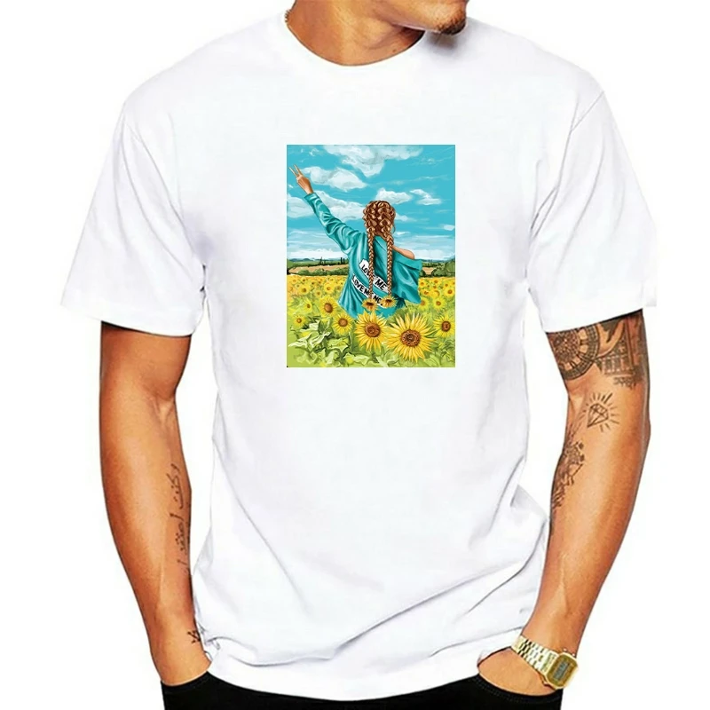 Women T-shirt 2022 Blonde hair Girl Sunflower Short Sleeve Summer T shirt Lady Clothes Graphic Printing Tshirt Female Tee Tops
Women T-shirt 2022 Blonde hair Girl Sunflower Short Sleeve Summer T shirt Lady Clothes Graphic Printing Tshirt Female Tee Tops