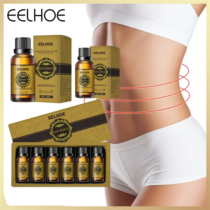6pcs Set Ginger Oil Natural Massage Oil Firming Anti Aging Slimming Shaping Fluid Abdominal Body Sculpting Skinny Slimming Oil
6pcs Set Ginger Oil Natural Massage Oil Firming Anti Aging Slimming Shaping Fluid Abdominal Body Sculpting Skinny Slimming Oil