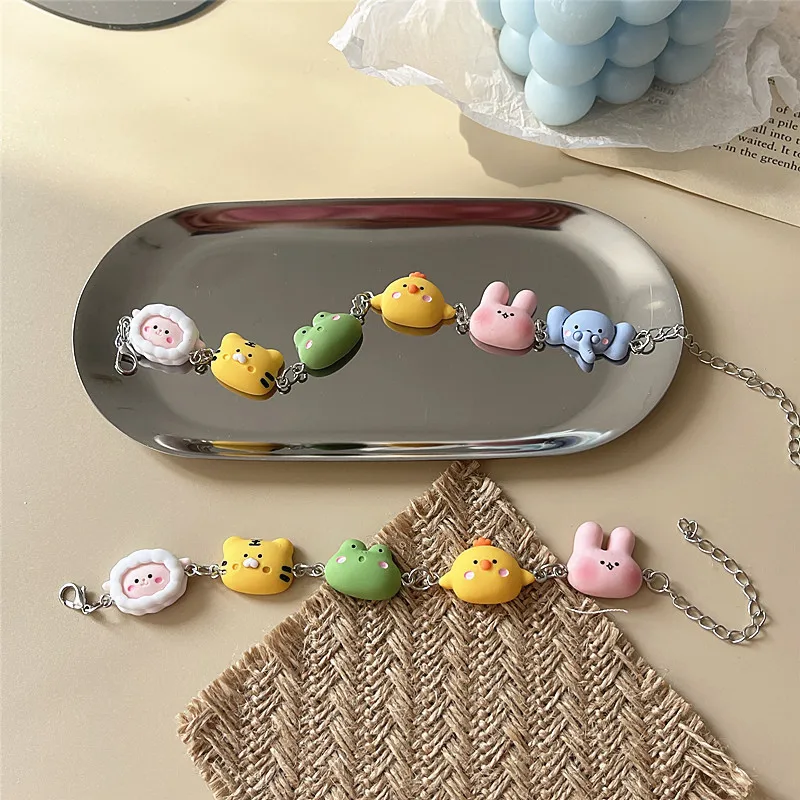 Funny Resin Sheep Tiger Rabbit Frog Elephant Adjustable Bracelet For Women Girl Children Cute Animal Bracelets Jewelry Gifts
Funny Resin Sheep Tiger Rabbit Frog Elephant Adjustable Bracelet For Women Girl Children Cute Animal Bracelets Jewelry Gifts