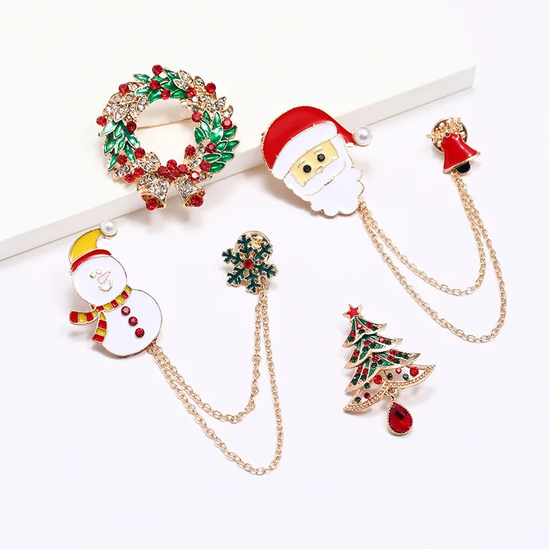 2022 Fashion Christmas Clothing Accessories Santa Snowman Garland Collar Pins
2022 Fashion Christmas Clothing Accessories Santa Snowman Garland Collar Pins
