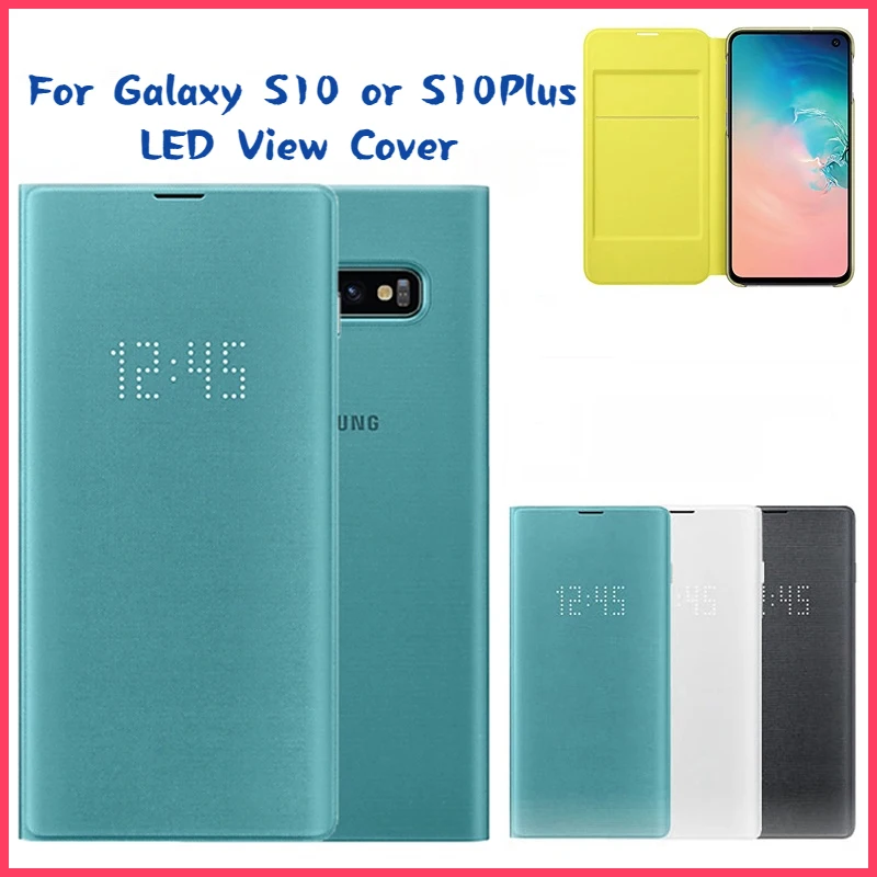 Original Samsung LED View Smart Cover Smart Phone Cover For Samsung Galaxy S10 SM-G9730 S10 S10Plus G9750
Original Samsung LED View Smart Cover Smart Phone Cover For Samsung Galaxy S10 SM-G9730 S10 S10Plus G9750