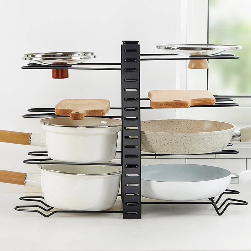 Multi Layer Chopping Cutting Board Holder Pot Lid Organizer Rack Pot and Pan Organizer Shelf Kitchen Storage Rack Storage Holder
Multi Layer Chopping Cutting Board Holder Pot Lid Organizer Rack Pot and Pan Organizer Shelf Kitchen Storage Rack Storage Holder