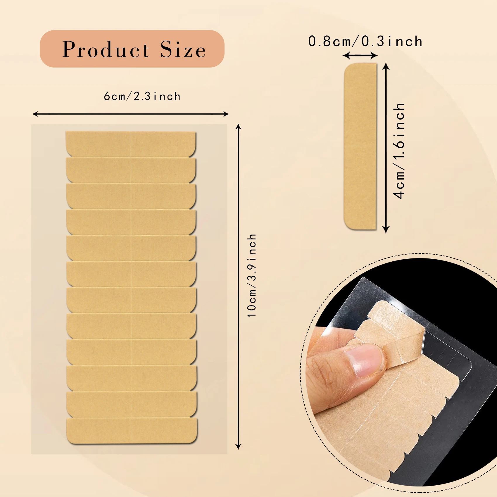 0.8cm x 4cm Hair Extension Tape Tabs Tape in Extension Replacement Tape for Tape in Hair Extensions Human Hair
0.8cm x 4cm Hair Extension Tape Tabs Tape in Extension Replacement Tape for Tape in Hair Extensions Human Hair