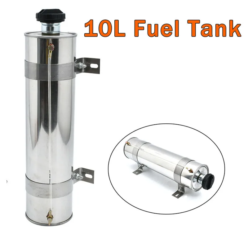 10L Stainless Steel Fuel Tank Oil Pot Fuel Parking Heater Storage Diesel Device Oil Tank Accessories For Truck Caravan Leak
10L Stainless Steel Fuel Tank Oil Pot Fuel Parking Heater Storage Diesel Device Oil Tank Accessories For Truck Caravan Leak