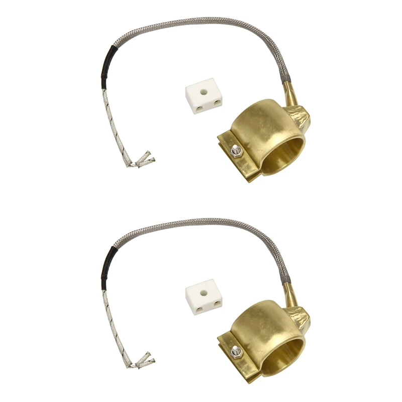 2X 110V 380W 35mmx35mm Injected Mould Heating Elements Brass Band Heater for Injection Molding Machine
2X 110V 380W 35mmx35mm Injected Mould Heating Elements Brass Band Heater for Injection Molding Machine
