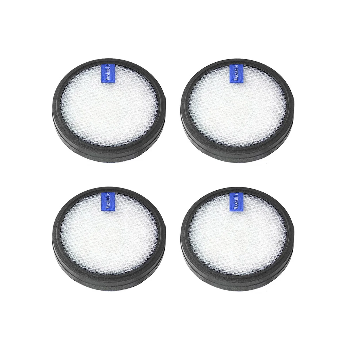 4 Pcs Washable Filter for W200 W300 W400 Cordless Vacuum Cleaner Replacement Spare Parts Accessories
4 Pcs Washable Filter for W200 W300 W400 Cordless Vacuum Cleaner Replacement Spare Parts Accessories