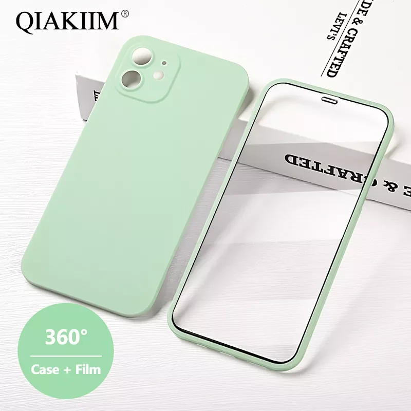 360 Full Body Protection Phone Cases For iPhone 12 13 11 Pro Max XR X Shockproof Front Case Built-in Screen Protector Back Cover
360 Full Body Protection Phone Cases For iPhone 12 13 11 Pro Max XR X Shockproof Front Case Built-in Screen Protector Back Cover