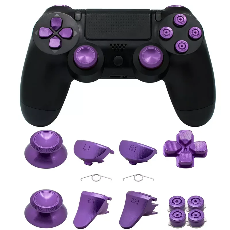 2022Metal Buttons for PS4 Pro PS4 Slim Gen 2 Controller Aluminum Bullet Buttons & D-pad L1 R1 L2 R2 Triggers 2022
2022Metal Buttons for PS4 Pro PS4 Slim Gen 2 Controller Aluminum Bullet Buttons & D-pad L1 R1 L2 R2 Triggers 2022